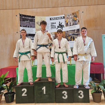 Judo klub Ippon Kamnik se je na tekmovanju Nagaoka 2025 uvrstil na ekipno 2. mesto (5)